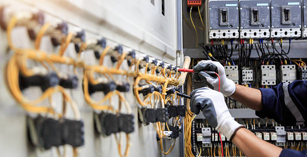 Professional Electrician technician working in Brownstown, IN